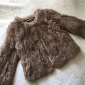 ❌ SOLD ❌ 100% Real Rabbit Fur Coat
